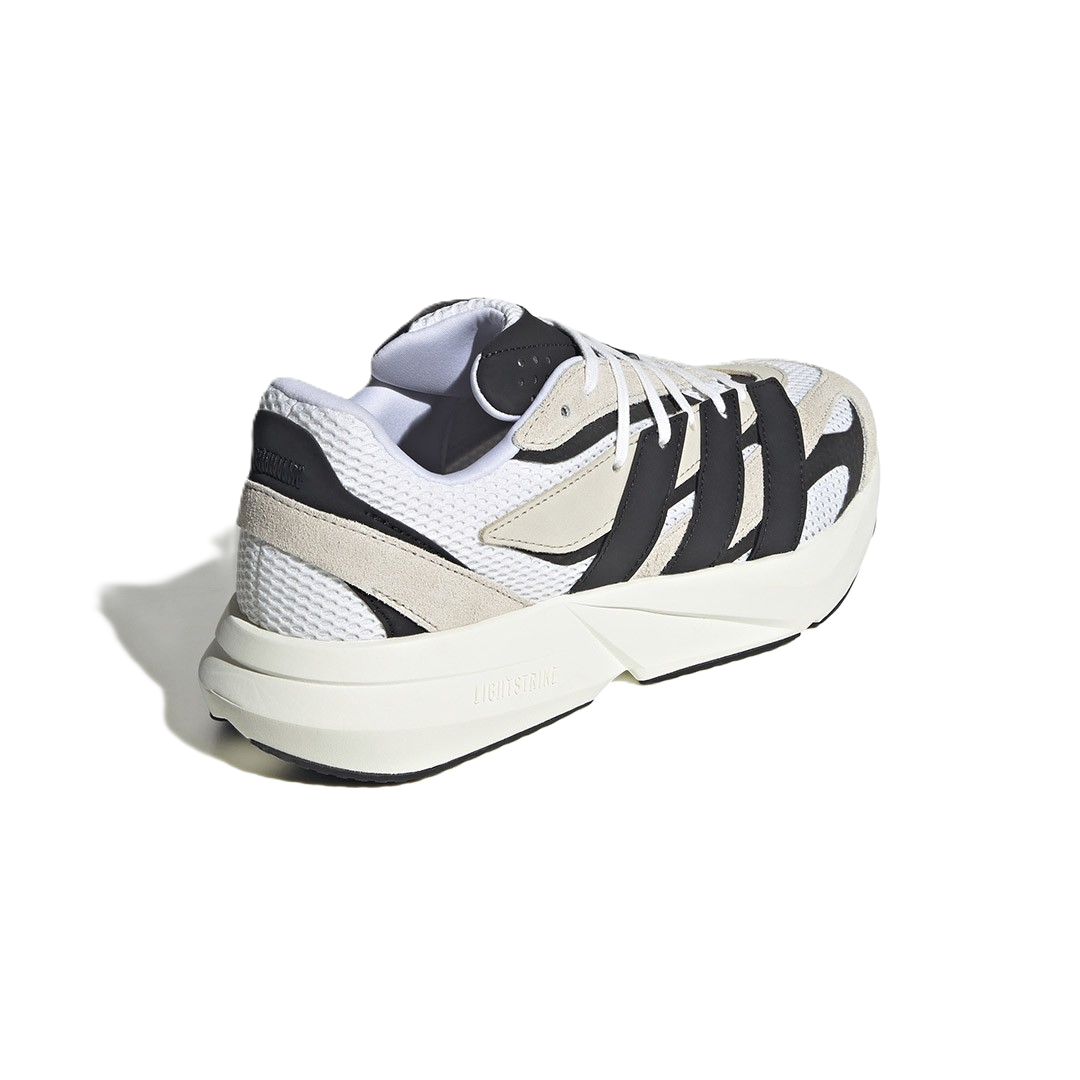 Adidas Lightblaze Running Shoes For Men, White&Black