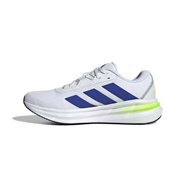 Adidas Galaxy 7 M Running Shoes For Men, Cloud White & Lucid Blue & Lucid Lemon
