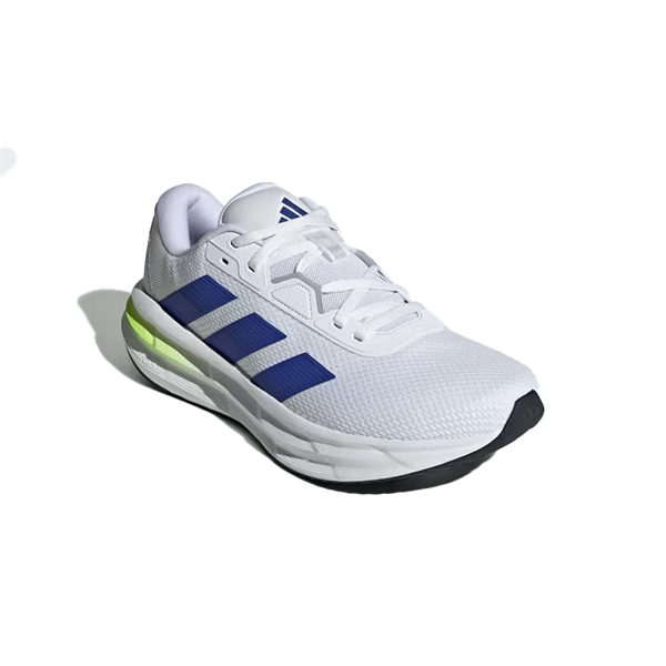 Adidas Galaxy 7 M Running Shoes For Men, Cloud White & Lucid Blue & Lucid Lemon