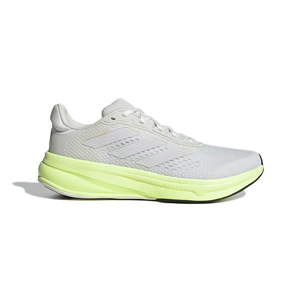 Adidas Response Super M Running Shoes For Men, Crystal White & Dash Grey & Hi-Res Yellow