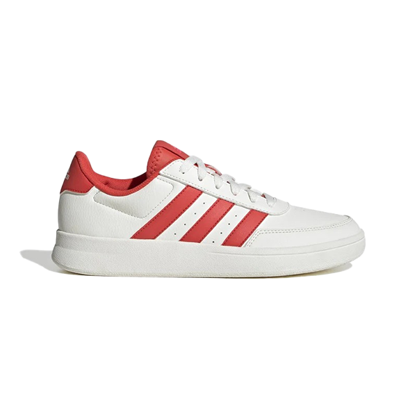 Adidas Breaknet 2.0 Lifestyle Shoes For Women, Core White & Bright Red