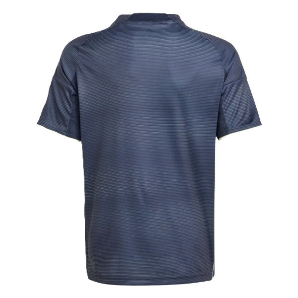 Adidas Real A Jsy Y Ss Football T-Shirt For Boys, Navy