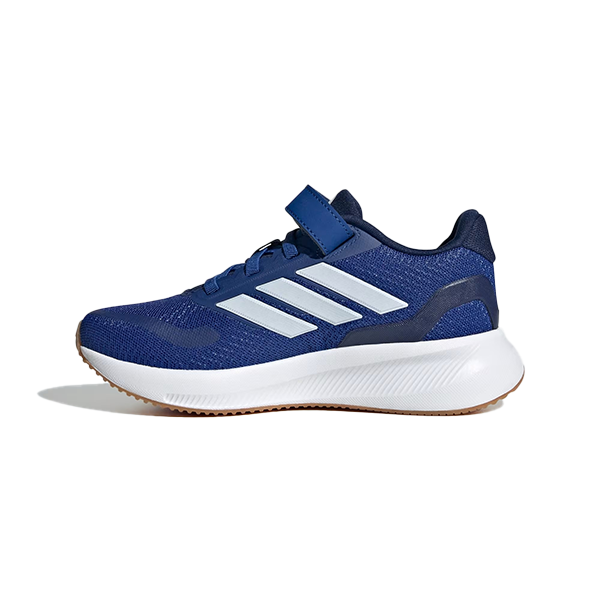 Adidas Runfalcon 5 El C Running Shoes For Boys, Royal Blue & Cloud White & Dark Blue
