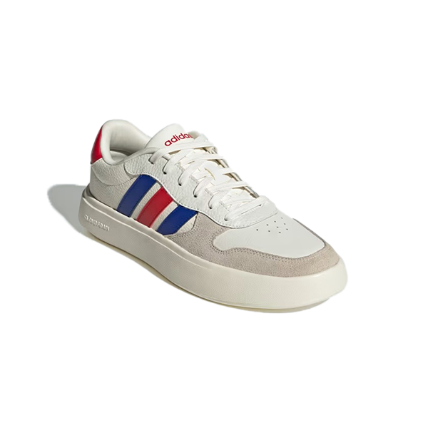 Adidas Litecourt Lifestyle Shoes For Men, Off White & Semi Lucid Blue & Better Scarlet