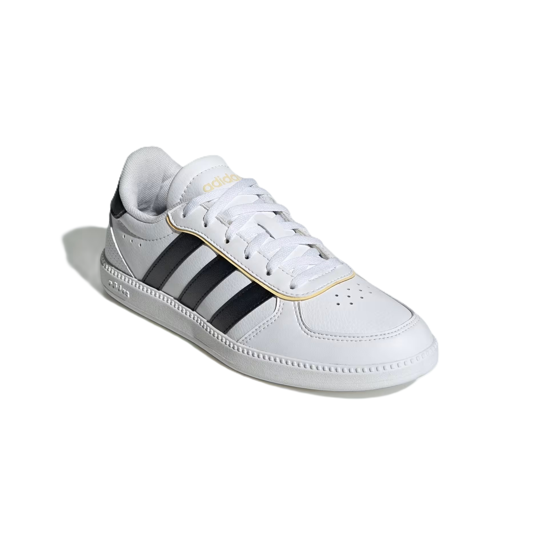 Adidas Breaknet Sleek J Lifestyle Shoes For Boys, White&Black