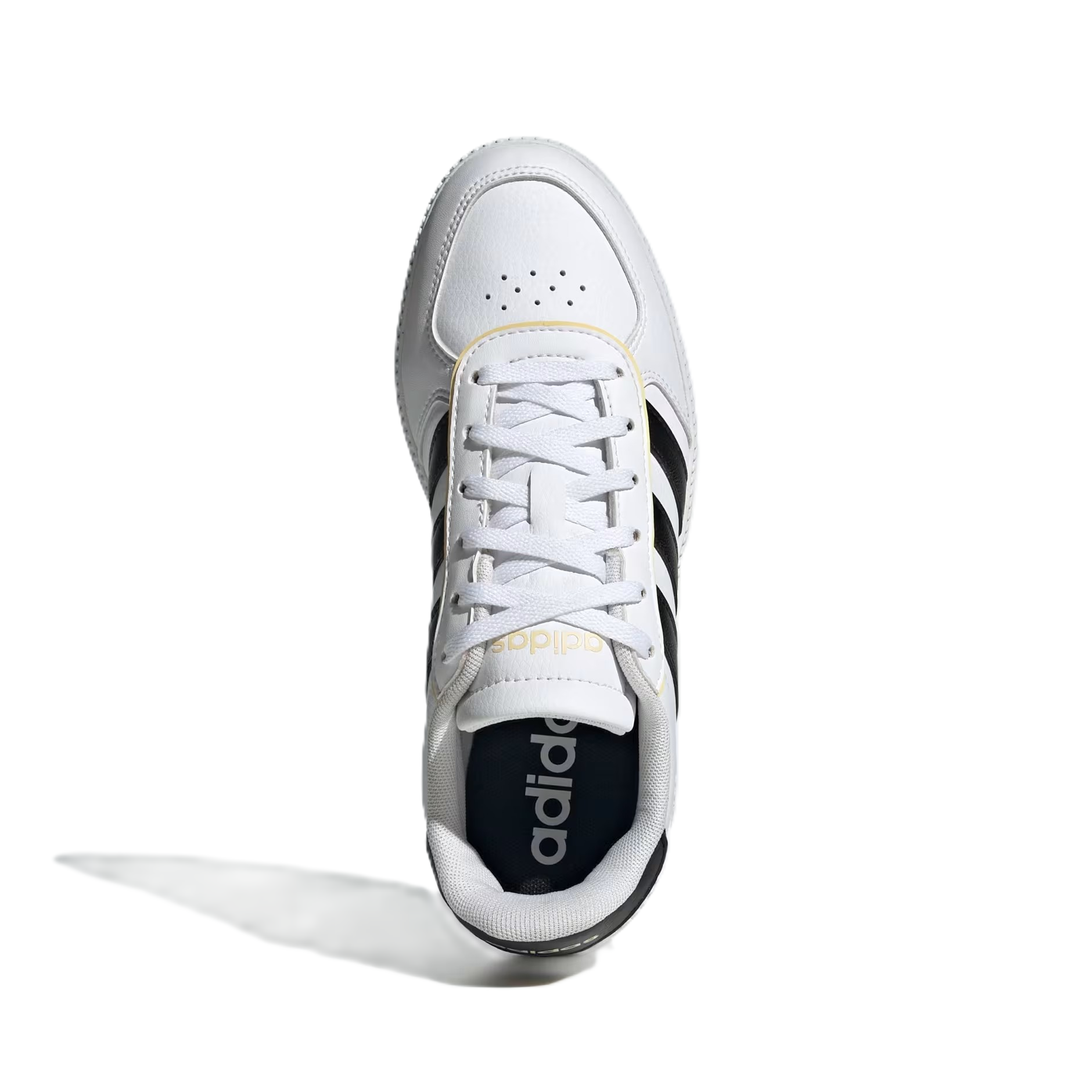 Adidas Breaknet Sleek J Lifestyle Shoes For Boys, White&Black
