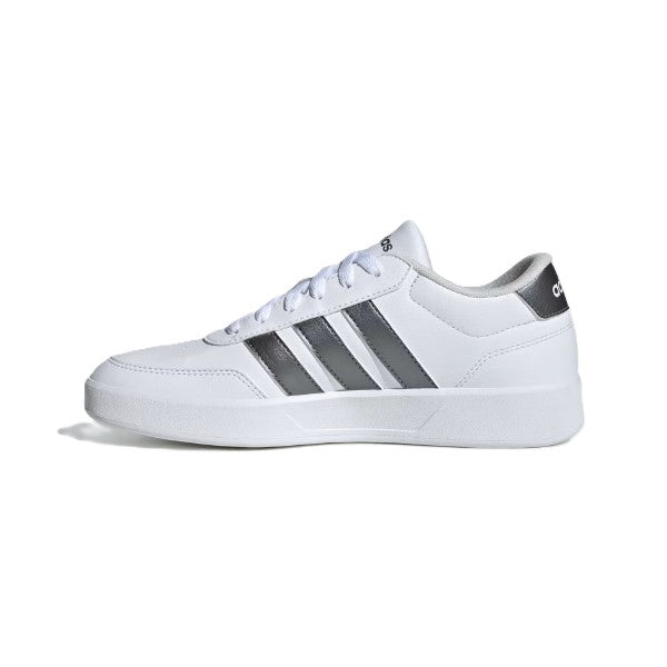 Adidas Breaknet 3.0 Lifestyle Shoes For Women, White&Silver