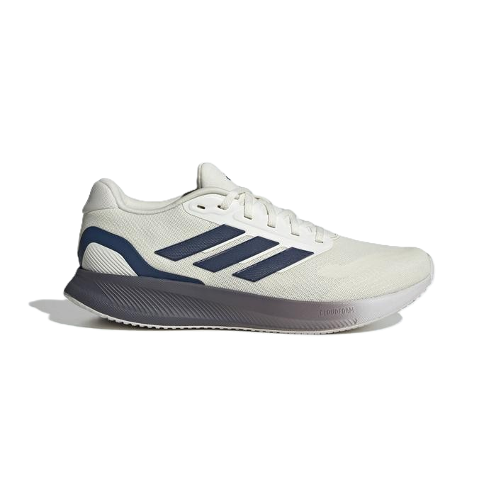 Adidas Runfalcon 5 Running Shoes For Men, White&Blue Adidas Runfalcon 5 Running Shoes For Men, White&Blue
