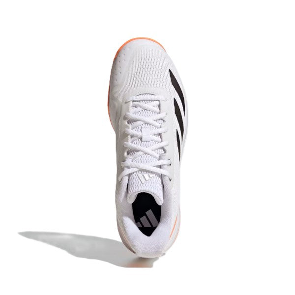 Adidas Courtflash Speed 2 Tennis Shoes For Men, White&Orange