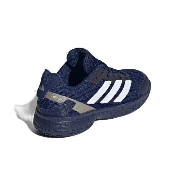 Adidas Ubersonic K Tennis Shoes For Boys, Navy&Blue