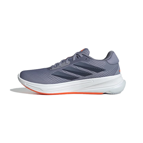 Adidas Supernova Ease M Running Shoes For Men, Silver Violet & Dark Blue & Impact Orange
