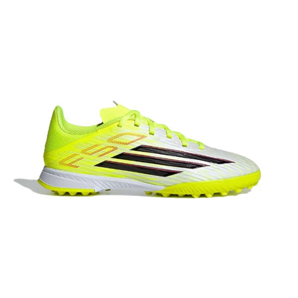 Adidas F50 League Tf J Tartan Shoes For Boys, Yellow&White