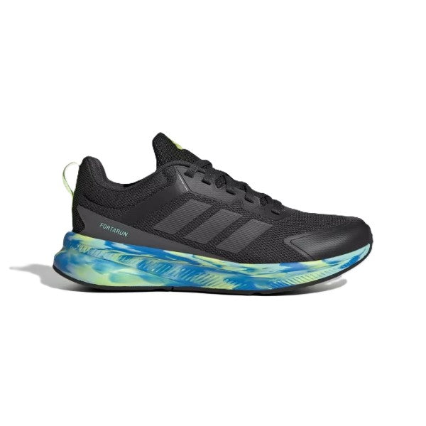 Adidas Fortarun 4.0 J Running Shoes For Boys, Black&Grey