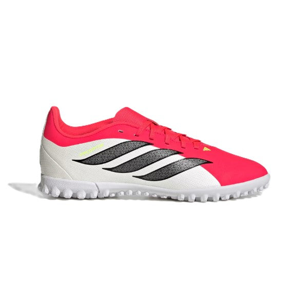 Adidas Predator Club Tf J Tartan Shoes For Boys, Red&White