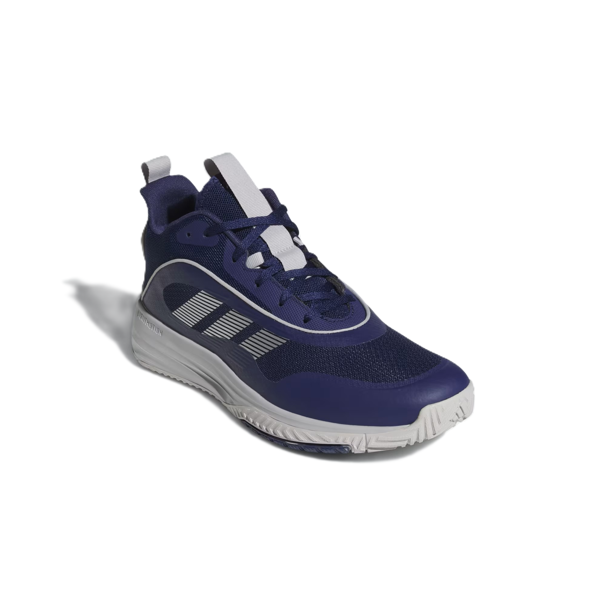 Adidas Ownthegame 3.0 Basketball Shoes For Men, Blue&Grey