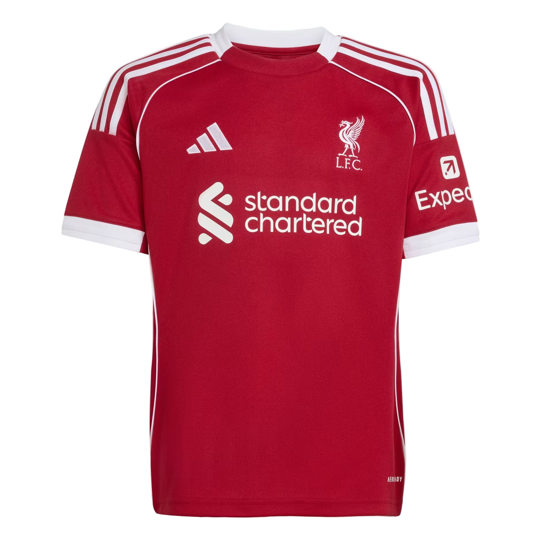 ウェア adidas liverpool Liverpool FC 25/26 Long Sleeve Home Jersey adidas Strawberry