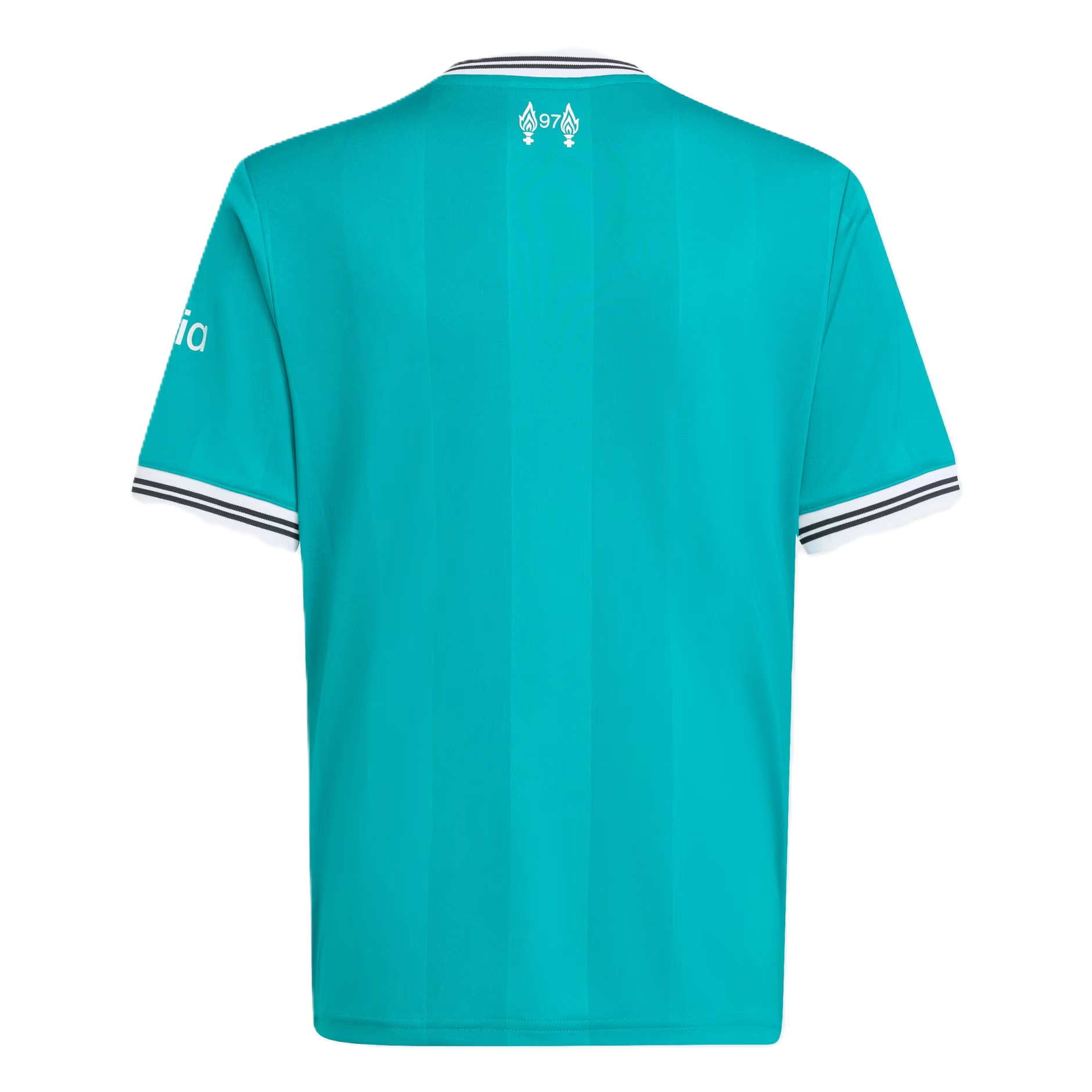 Adidas Lfc 3 Jsy Y Ss T-Shirt For Boys, Sea Green