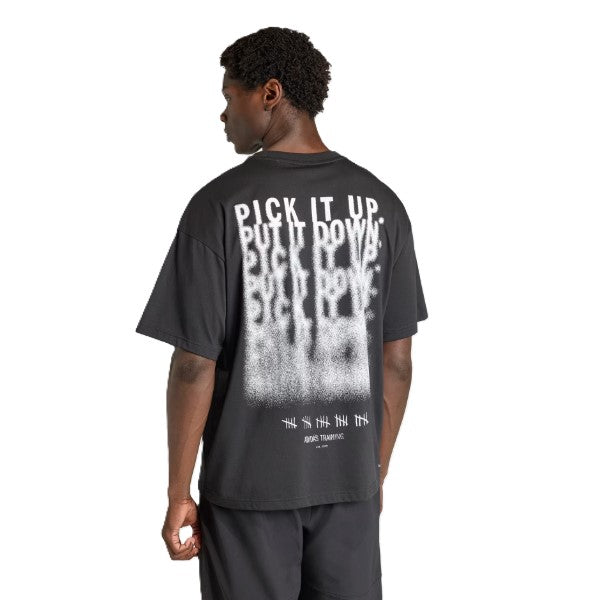 Adidas M Primelift G T Ss Fitness T-Shirt For Men, Black