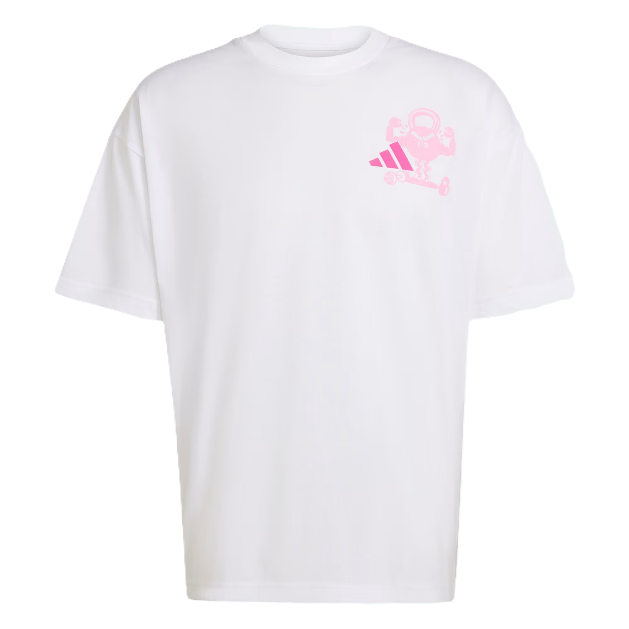 Adidas M Fun Train G T Ss Fitness T-Shirt For Men, White