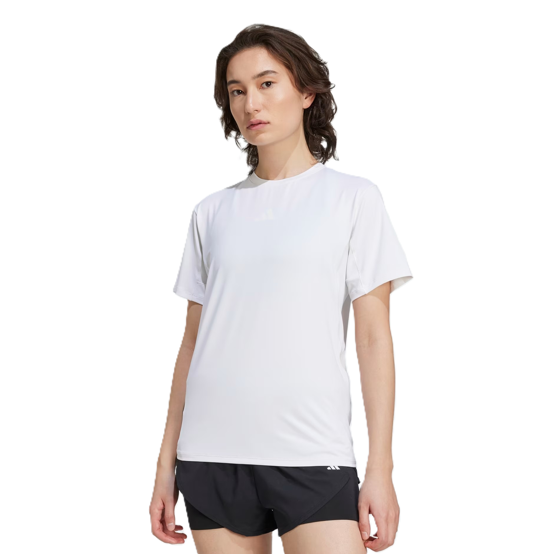 Adidas Wtr D4T G2 T Ss Fitness T-Shirt For Women, White