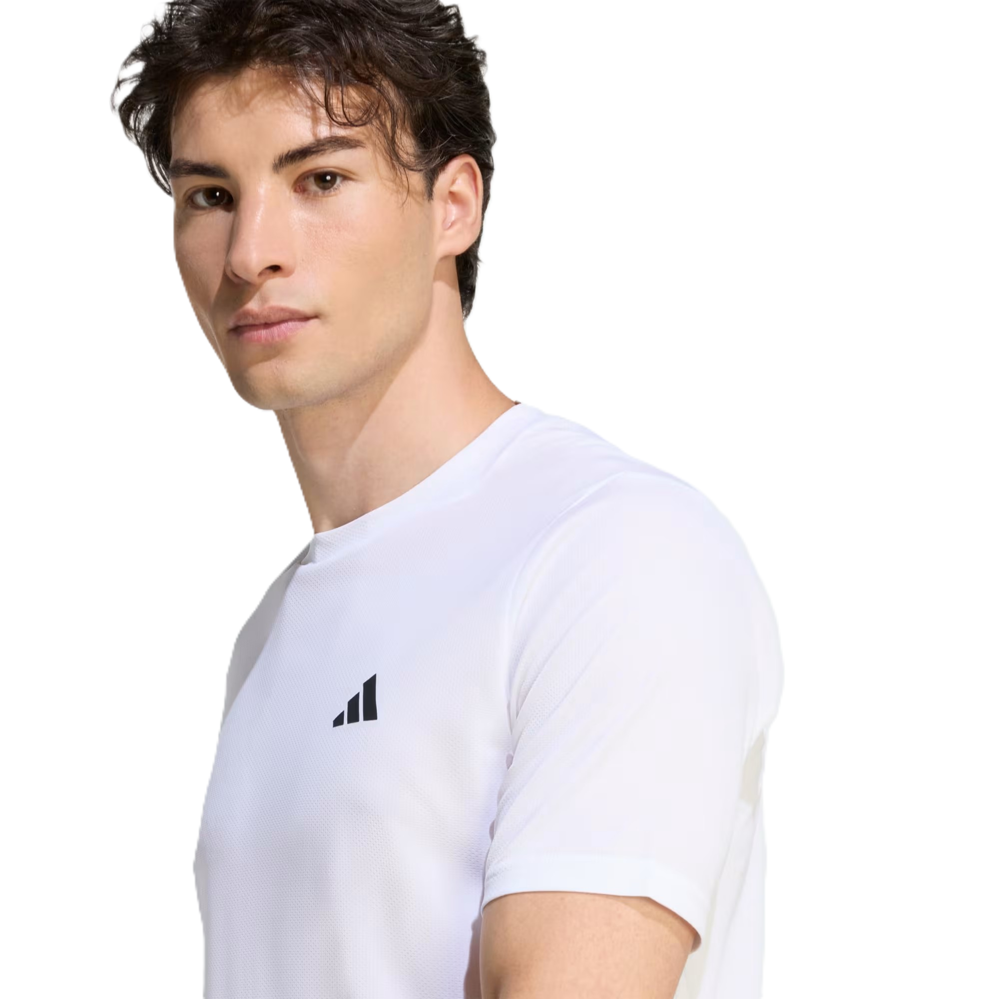 Adidas We Bas T Ss Fitness T-Shirt For Men, White