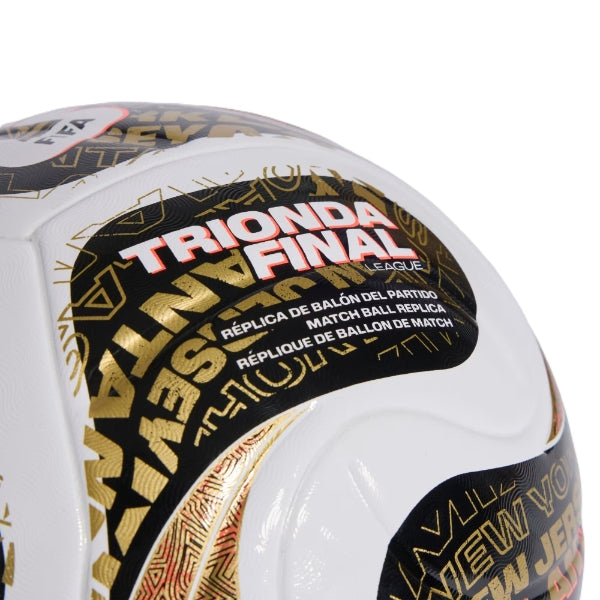 Adidas Wc Final Lge Football For Unisex, White&Black&Brown