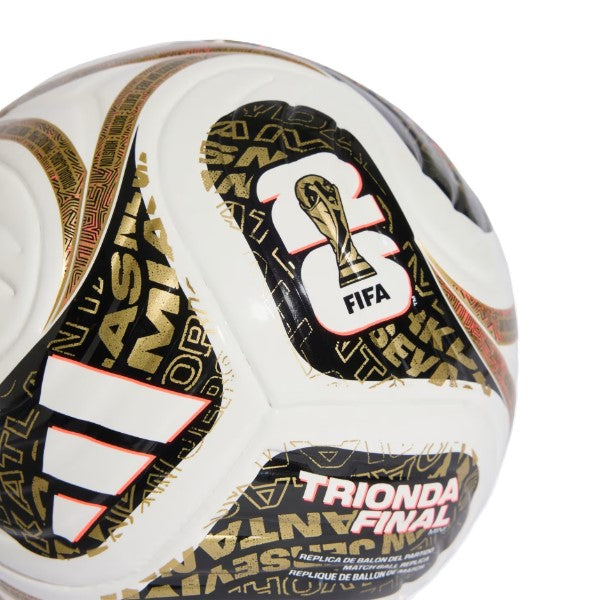 Adidas Wc Final Mini Football For Unisex, White&Black&Gold