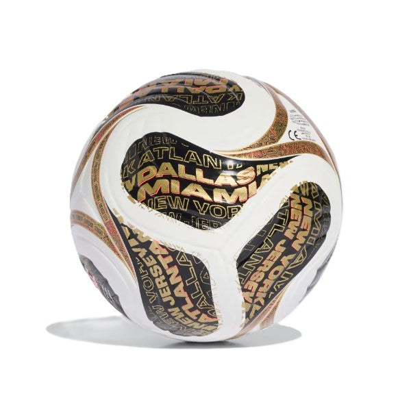 Adidas Wc Final Mini Football For Unisex, White&Black&Gold