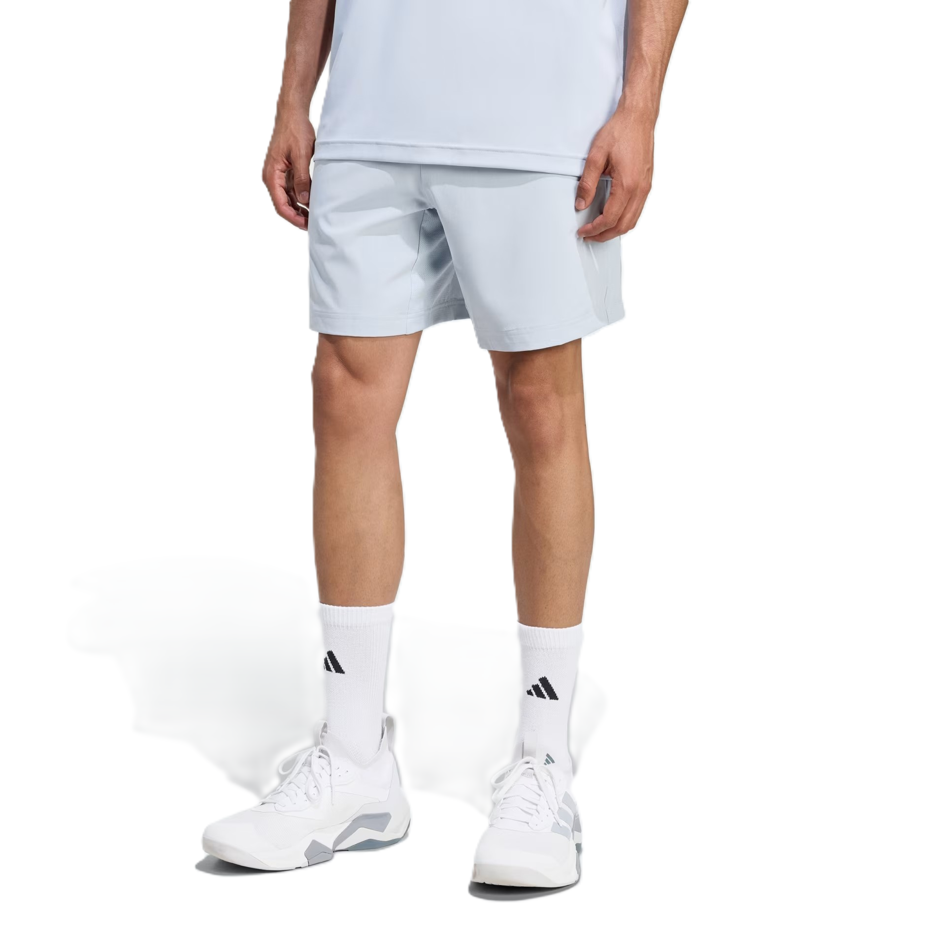 Adidas Tech App Gfxsho Training Shorts For Men, Grey