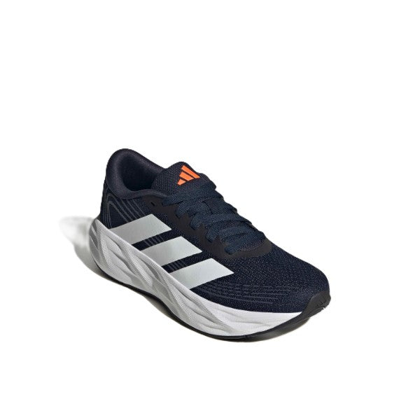 Adidas Galaxy 8 J Running Shoes For Boys, Navy/White/Orange