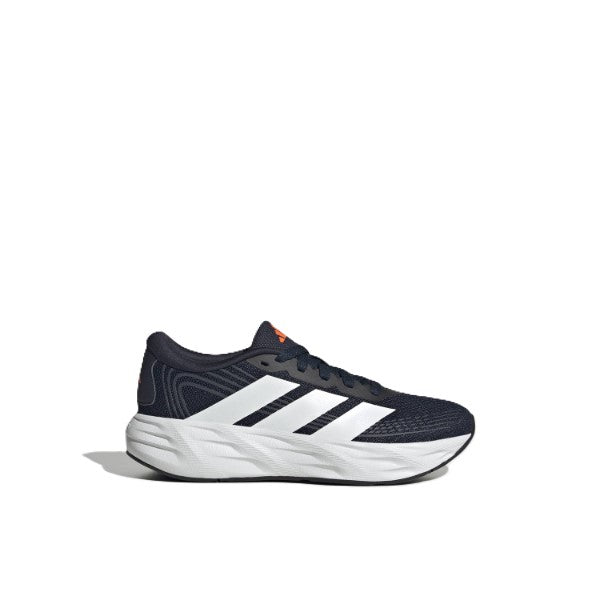 Adidas Galaxy 8 J Running Shoes For Boys, Navy/White/Orange