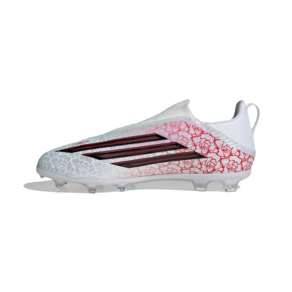 Adidas F50 League Ll Fg/Mg J Ly Shoes For Boys, White