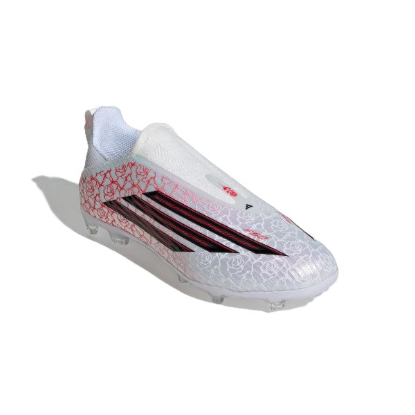 Adidas F50 League Ll Fg/Mg J Ly Shoes For Boys, White