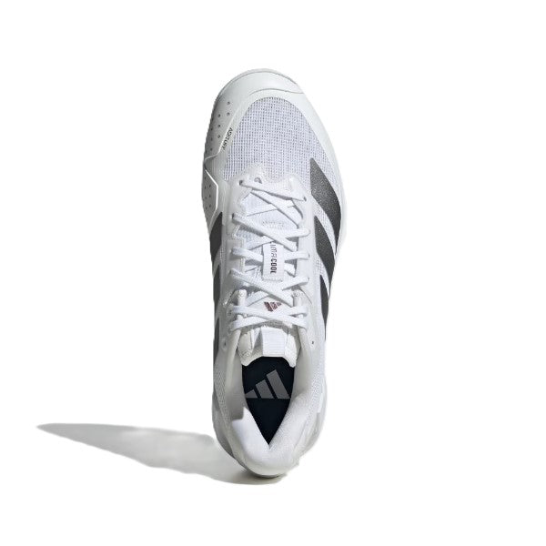 Adidas Adizero Ubersonic 5 M Tennis Shoes For Men, White&Grey