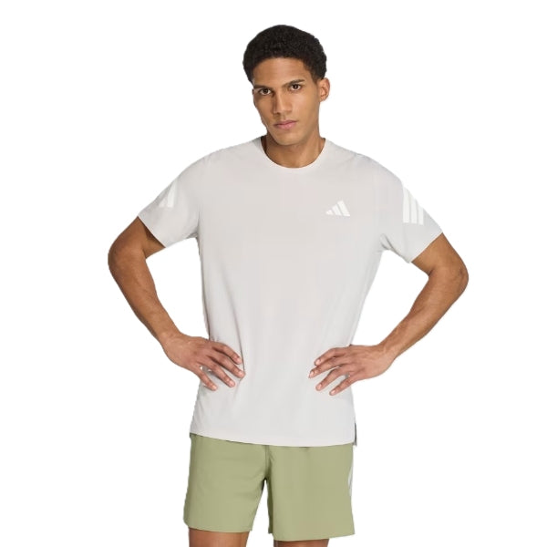 Adidas Adi365/// T M Ss Running T-Shirt For Men, Grey&White