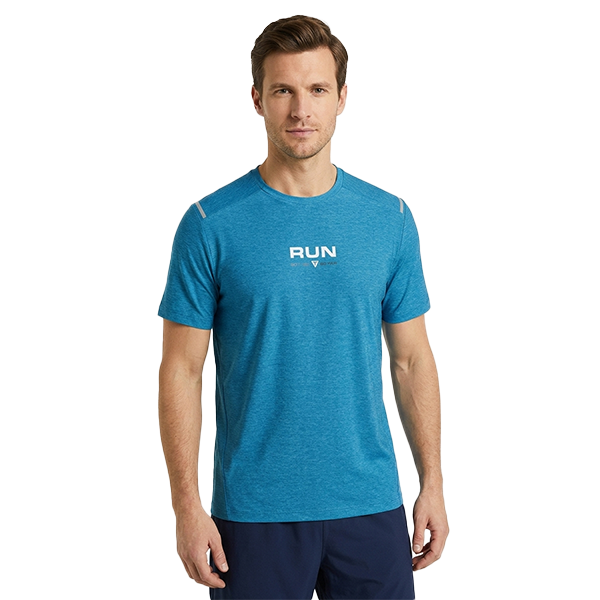 Trainetic So Fast So Far Running Ss T-Shirt For Men, Green