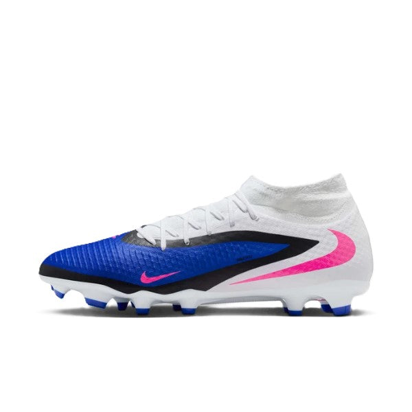 Nike Phantom 6 High Acad Fg/Mg Fg Shoes For Men, White&Blue&Pink