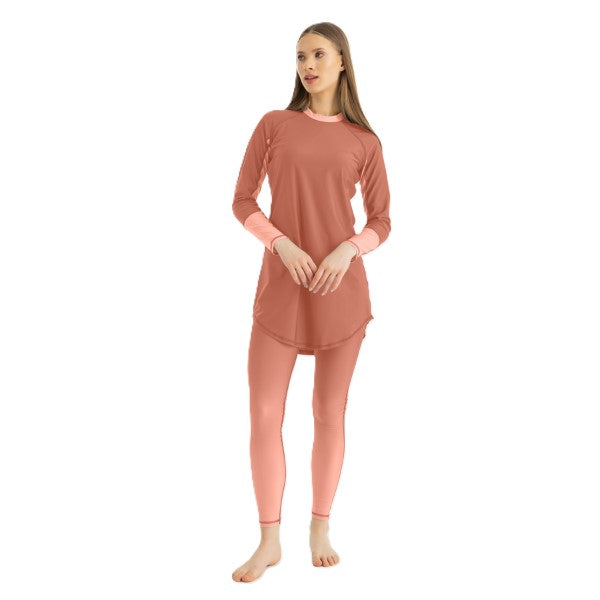 Libra Ocean Sense Swimsuit For Women, Teracotta Gradience