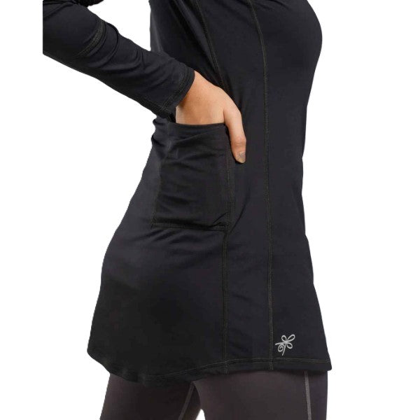 Libra Performance Long Sleeve Top For Women, Black
