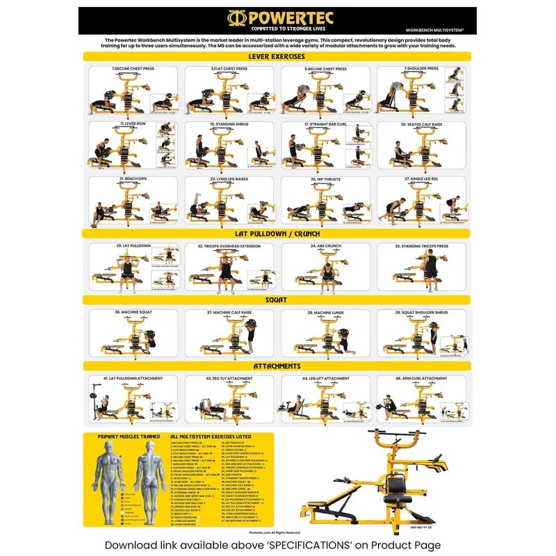 Powertec Multisystem (MS20)- MultiGym