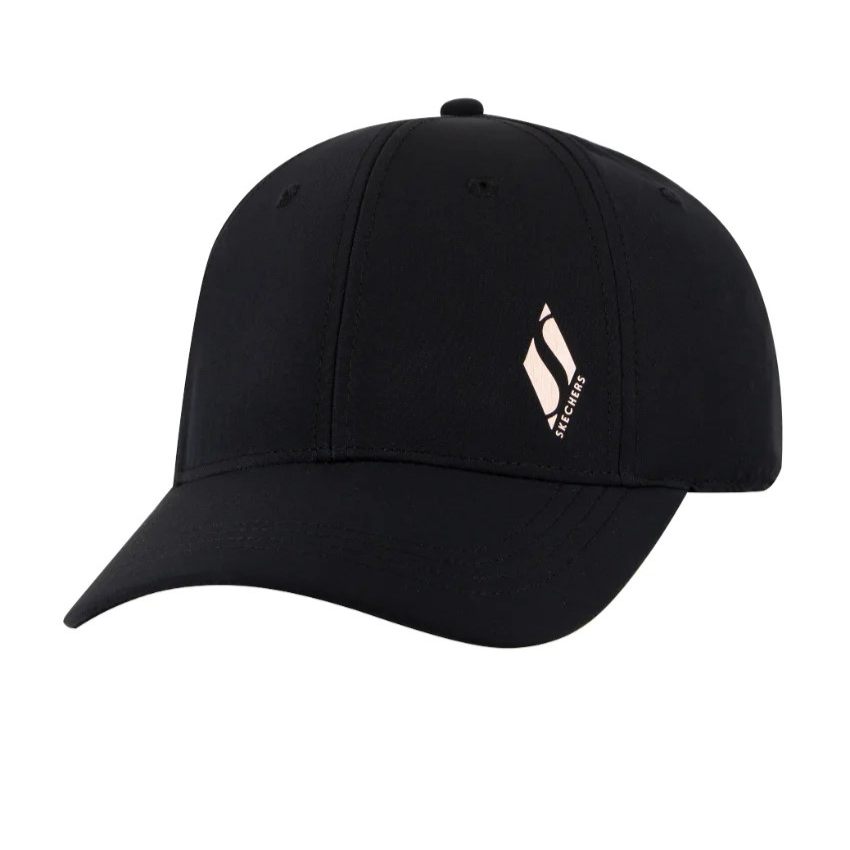 Skechers Skech-Shine Rose Gold Diamond Hat Cap For Women