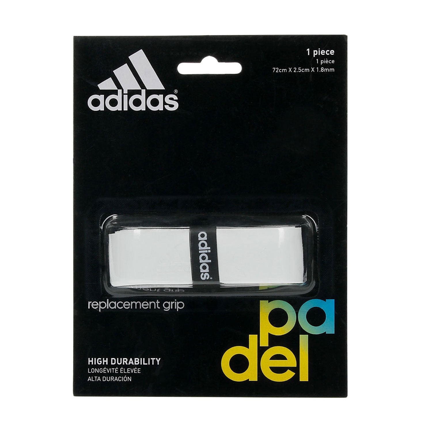 شعار Adidas PADEL REPLACEMENT GRIP PERFORMA - أبيض