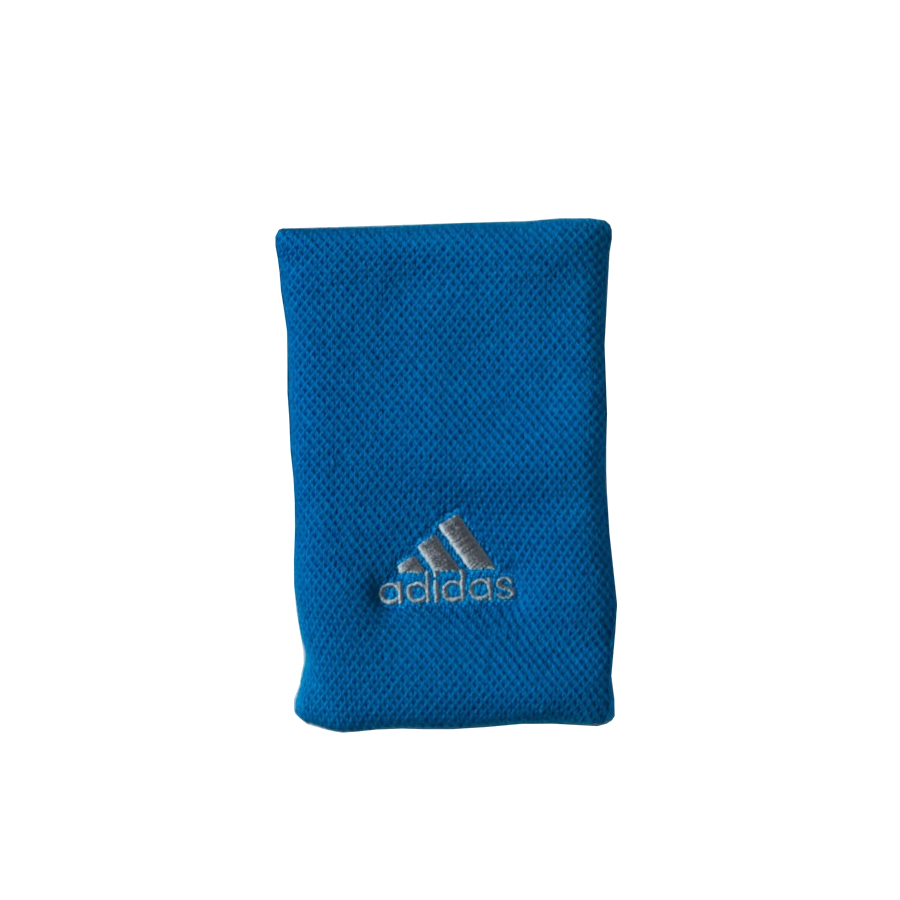 Adidas Wristband L Blue & Grey