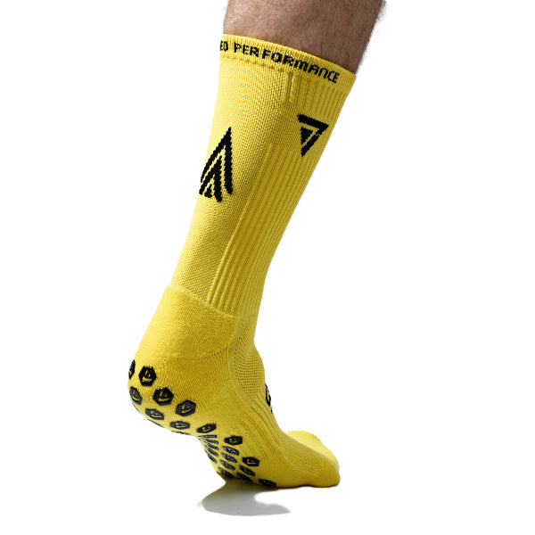 Seven Performance Football Socks For Men Yellow
