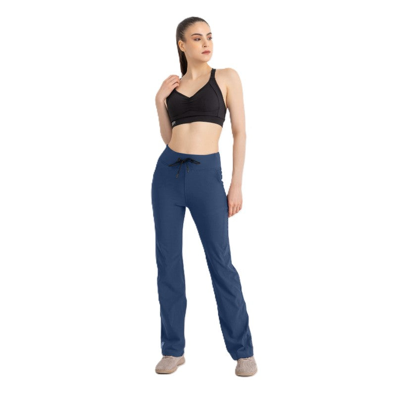 Libra Straight Fitness Leggings For Women, Pageant Blue