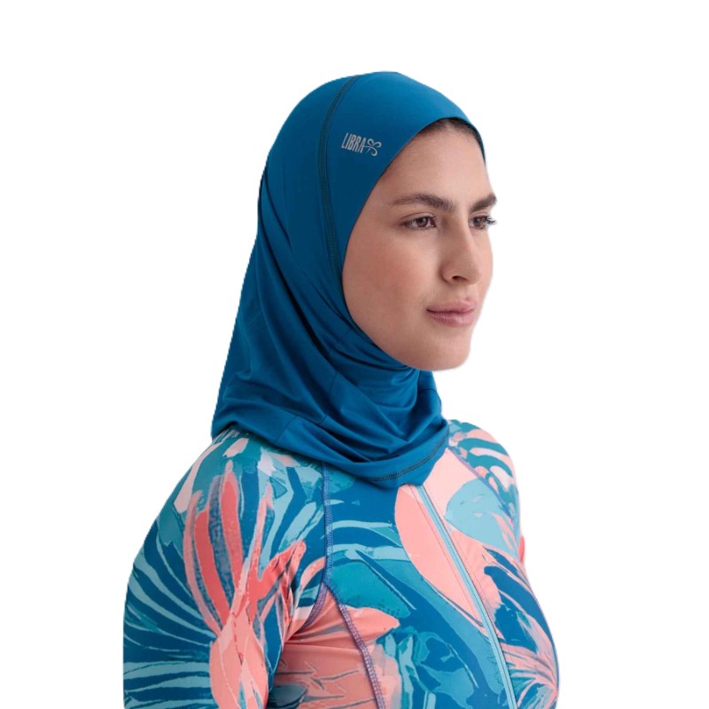 Libra Ultra-Fit Swim Hijab For Women, Petroleum