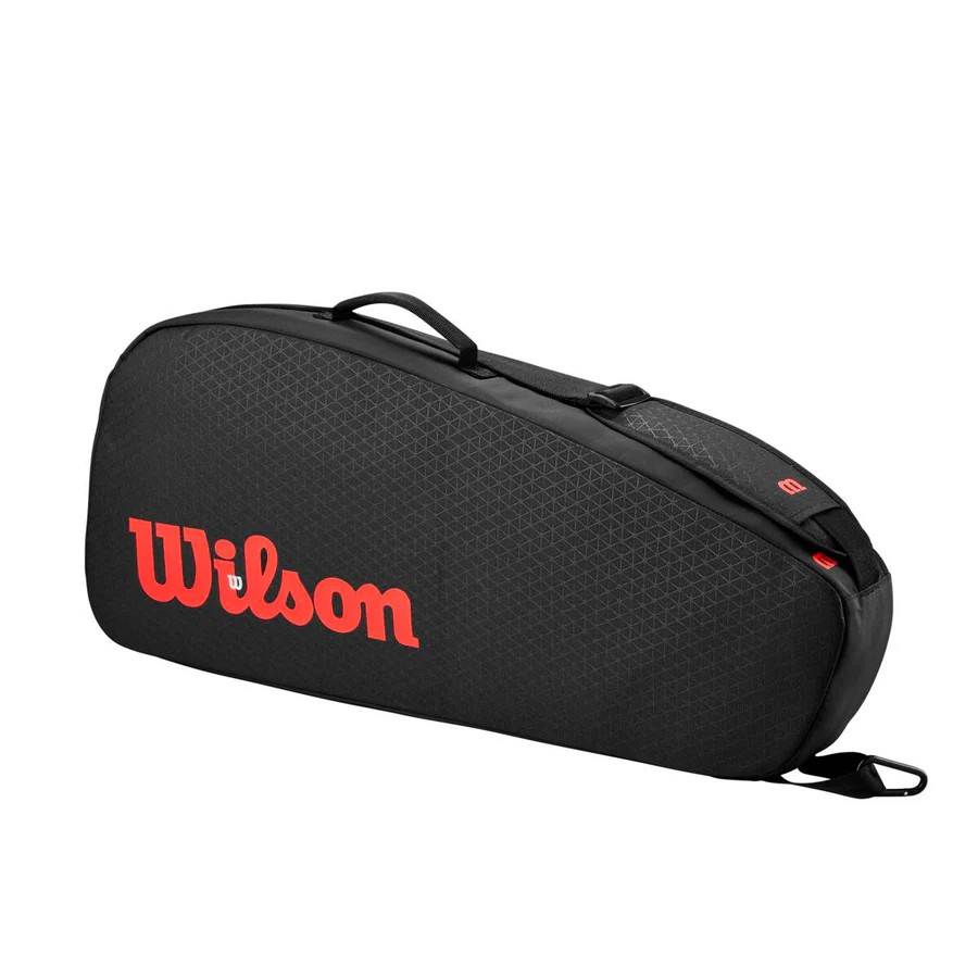 Wilson Clash V3 3Pk Racket Bag Black/Infrared