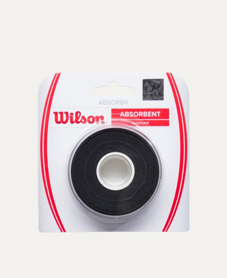 Wilson Absorbx Overgrip 3 Pack Black