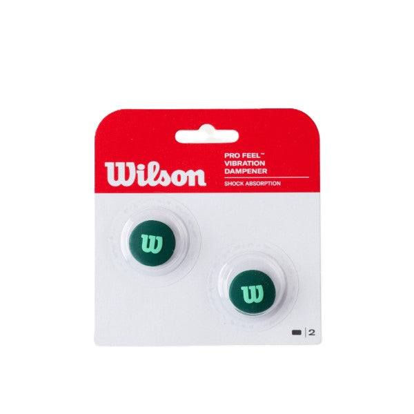 Wilson Pro Feel Blade Dampener 2 Pack Green