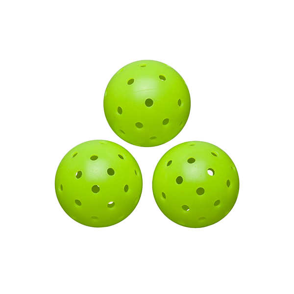 Wilson Max 40 Outdoor Pickle Ball 3 Pack Green